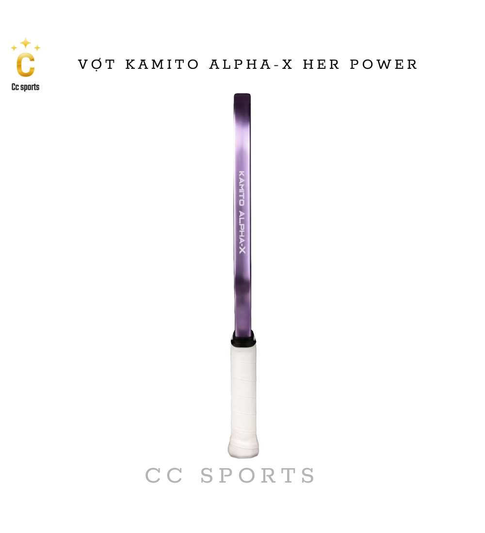 Vợt Pickleball Kamito Alpha-X Her Power