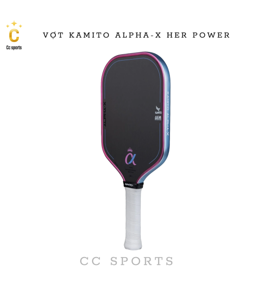 Vợt Pickleball Kamito Alpha-X Her Power