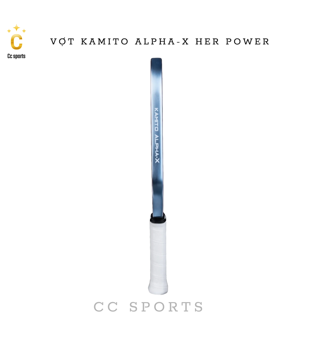 Vợt Pickleball Kamito Alpha-X Her Power
