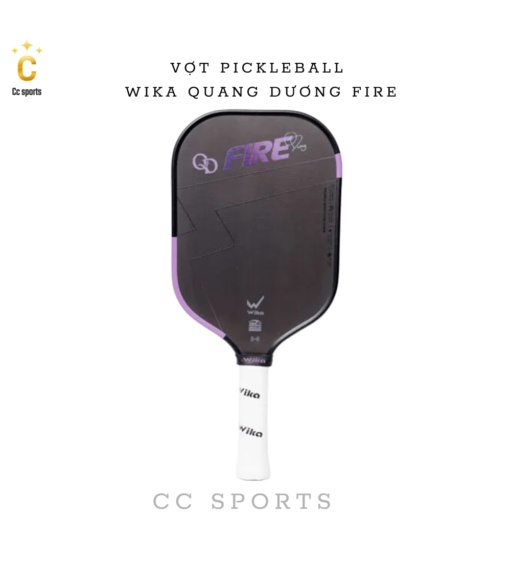 Vợt Pickleball Wika Quang Dương Fire