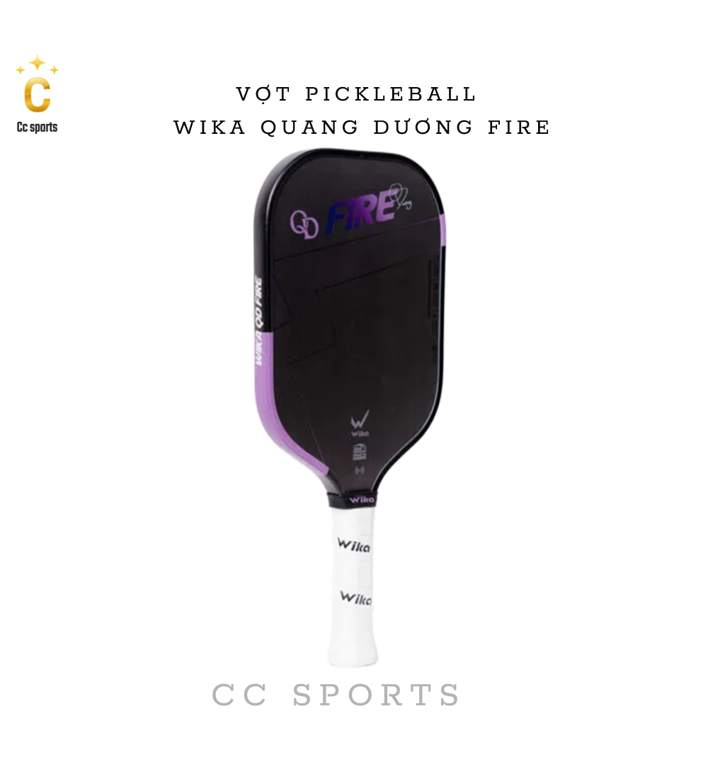 Vợt Pickleball Wika Quang Dương Fire