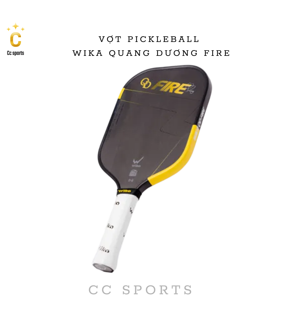 Vợt Pickleball Wika Quang Dương Fire