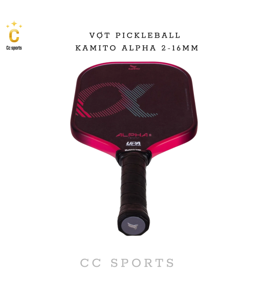 Vợt Pickleball Kamito Alpha 2 (16mm)