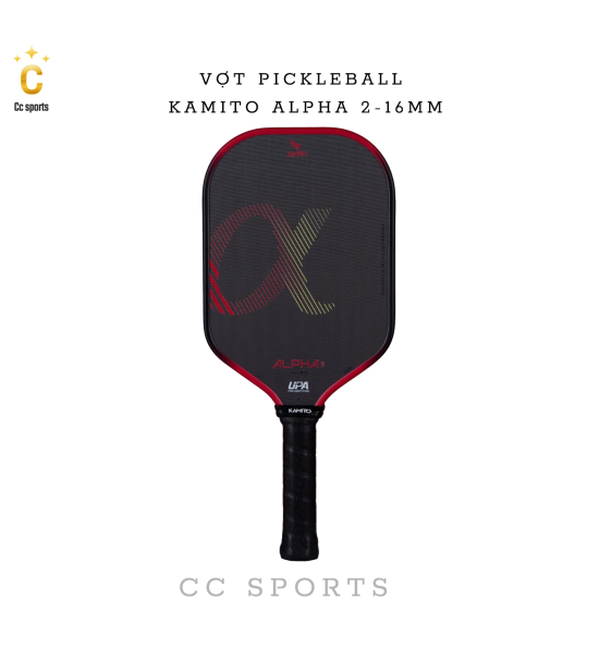 Vợt Pickleball Kamito Alpha 2 (16mm)