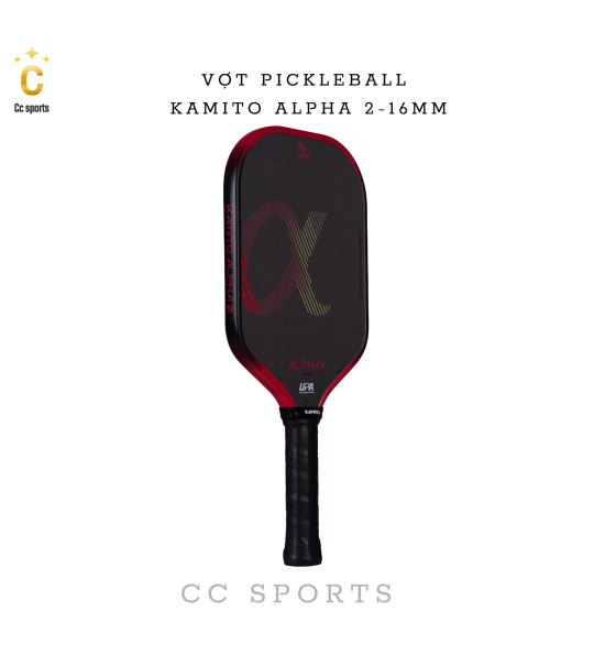 Vợt Pickleball Kamito Alpha 2 (16mm)
