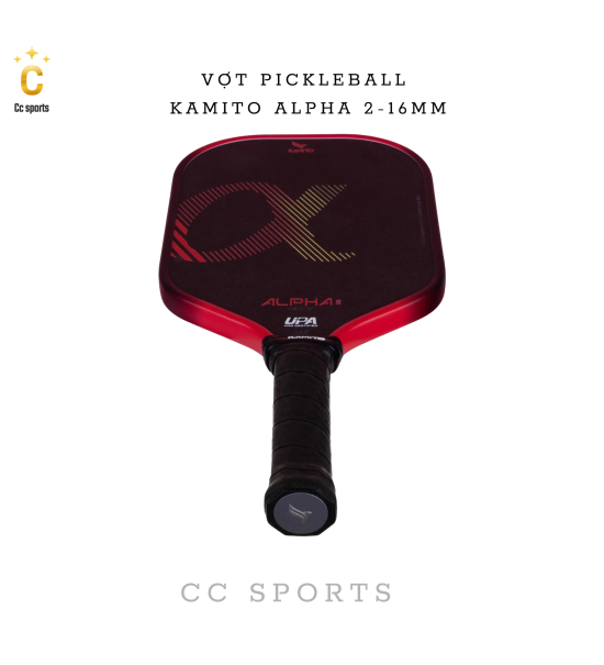 Vợt Pickleball Kamito Alpha 2 (16mm)