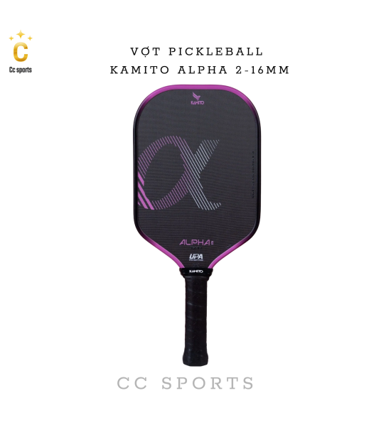 Vợt Pickleball Kamito Alpha 2 (16mm)
