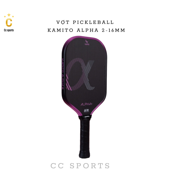 Vợt Pickleball Kamito Alpha 2 (16mm)