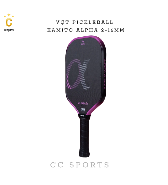 Vợt Pickleball Kamito Alpha 2 (16mm)