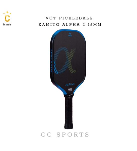 Vợt Pickleball Kamito Alpha 2 (16mm)