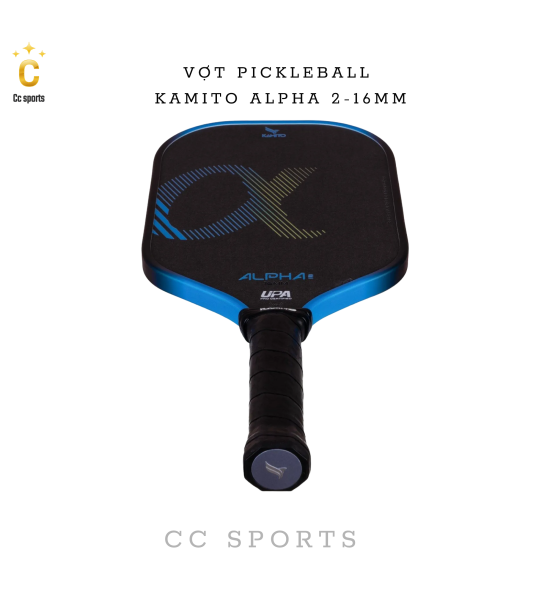 Vợt Pickleball Kamito Alpha 2 (16mm)
