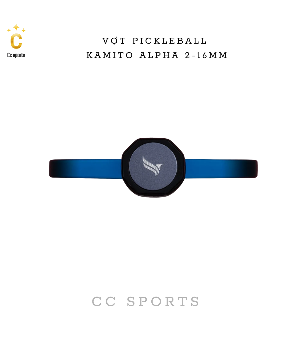 Vợt Pickleball Kamito Alpha 2 (16mm)