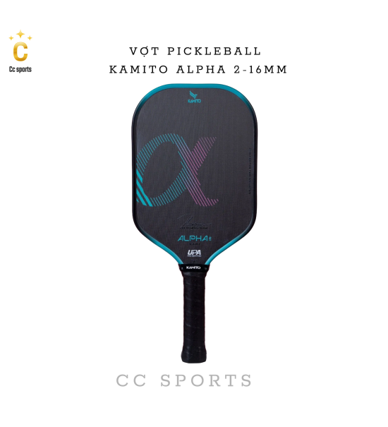 Vợt Pickleball Kamito Alpha 2 (16mm)