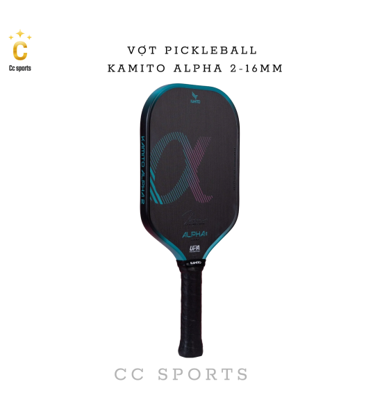 Vợt Pickleball Kamito Alpha 2 (16mm)
