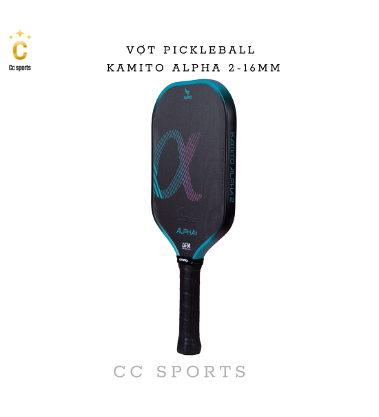 Vợt Pickleball Kamito Alpha 2 (16mm)