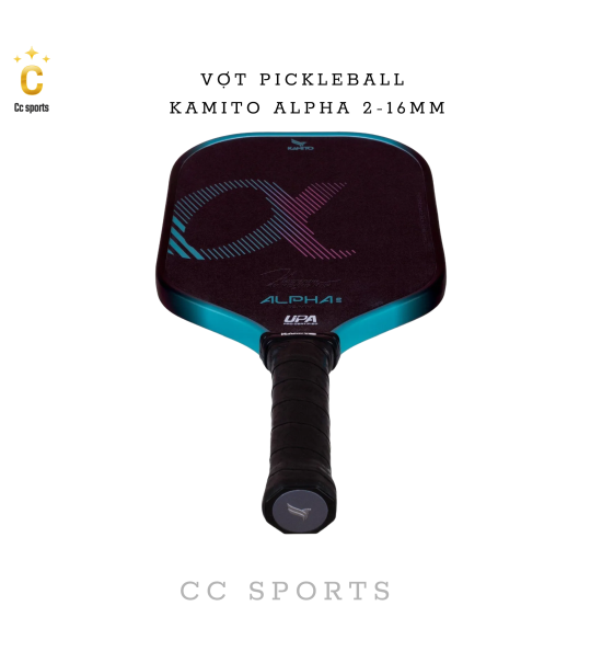 Vợt Pickleball Kamito Alpha 2 (16mm)
