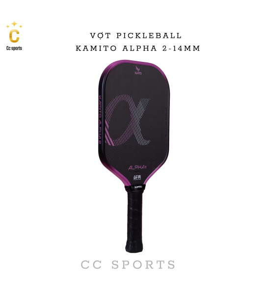 Vợt Pickleball Kamito Alpha 2 (14mm)
