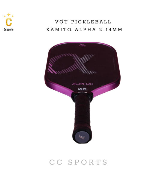 Vợt Pickleball Kamito Alpha 2 (14mm)