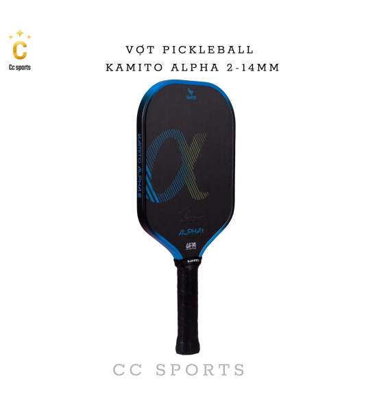 Vợt Pickleball Kamito Alpha 2 (14mm)