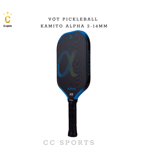 Vợt Pickleball Kamito Alpha 2 (14mm)
