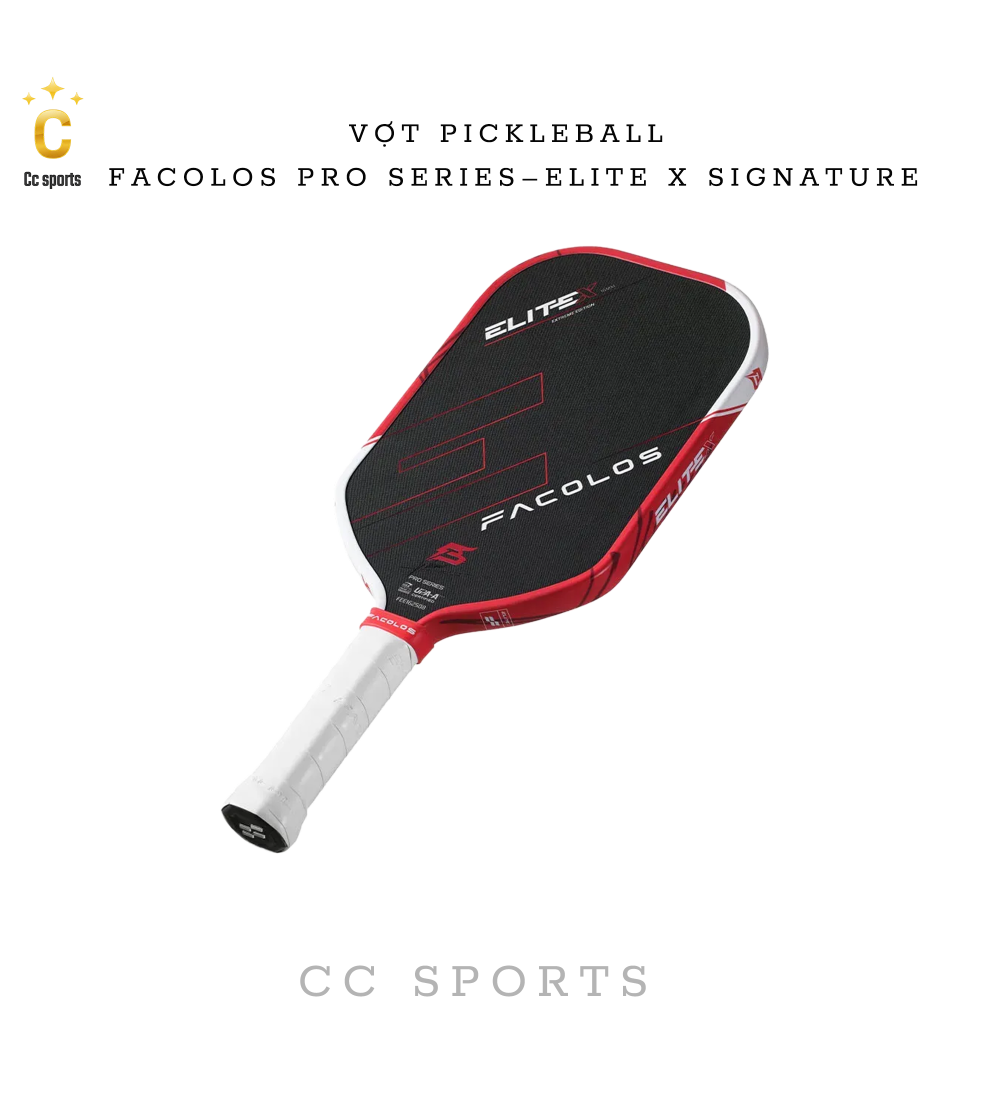 Vợt Pickleball Facolos Pro Series – Elite X Signature