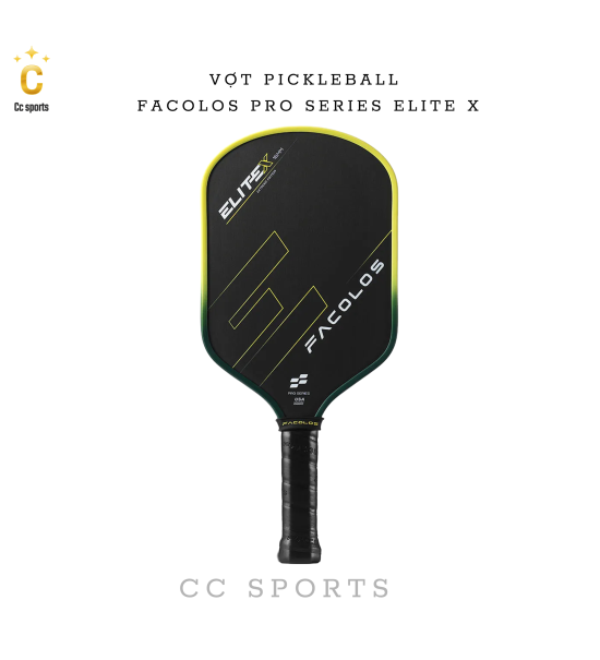 Vợt Pickleball Pro Series – Elite X (14 & 16mm)