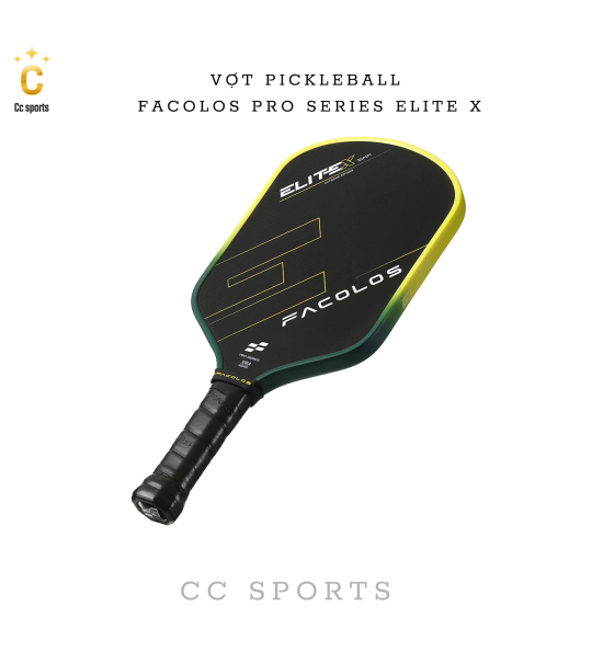 Vợt Pickleball Facolos Pro Series Elite X - 16MM