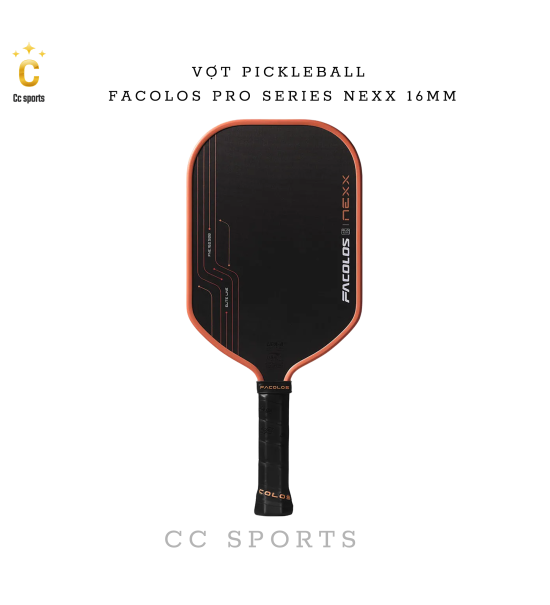 Vợt Pickleball Facolos Pro Series Nexx 16MM