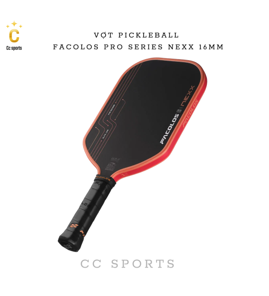 Vợt Pickleball Facolos Pro Series Nexx 16MM