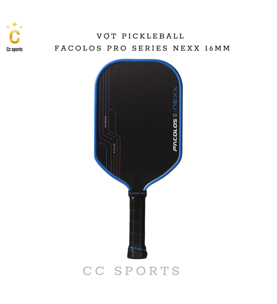 Vợt Pickleball Facolos Pro Series Nexx 16MM