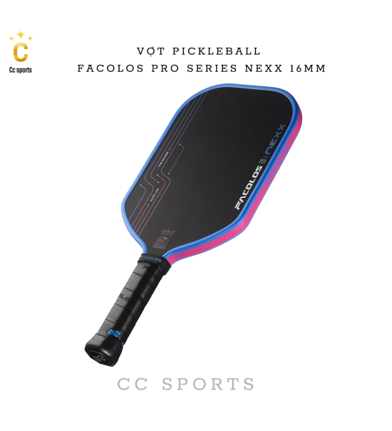 Vợt Pickleball Facolos Pro Series Nexx 16MM