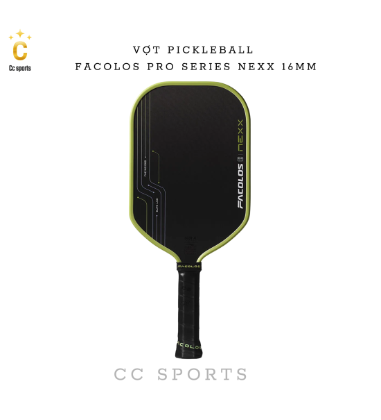 Vợt Pickleball Facolos Pro Series Nexx 16MM
