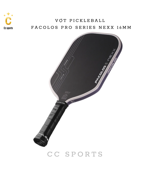 Vợt Pickleball Facolos Pro Series Nexx 16MM