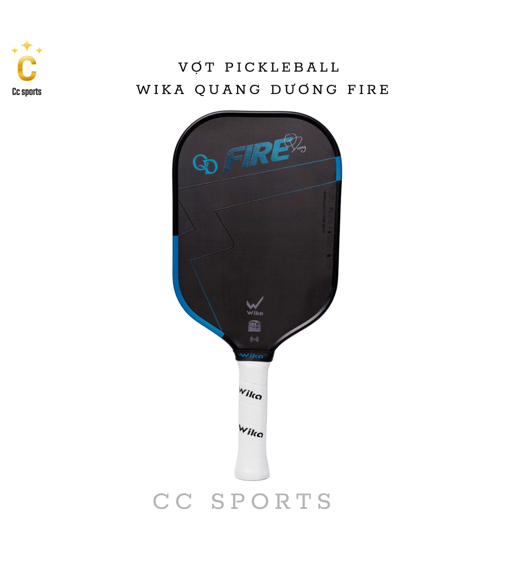 Vợt Pickleball Wika Quang Dương Fire