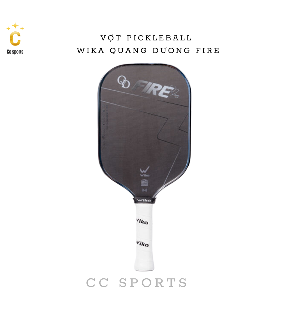 Vợt Pickleball Wika Quang Dương Fire
