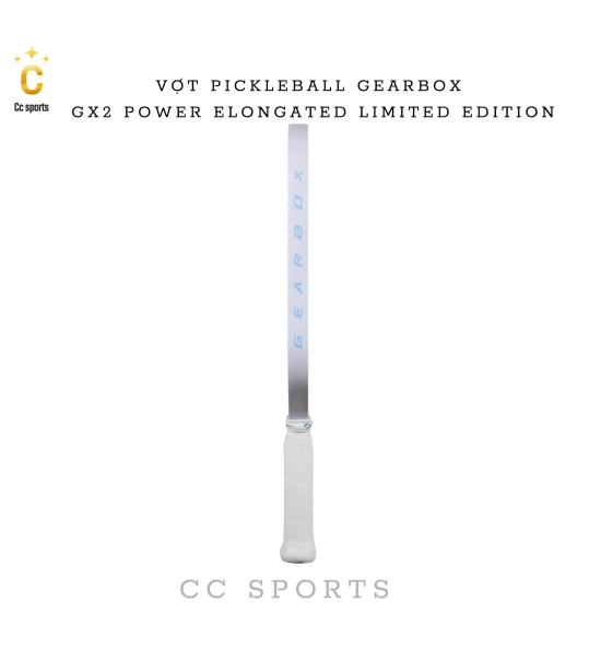 Vợt Pickleball GEARBOX GX2 Power Elongated Limited Edition 16MM