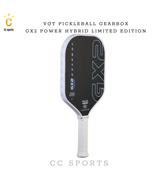 Vợt Pickleball GEARBOX GX2 Power Hybrid Limited Edition 16MM