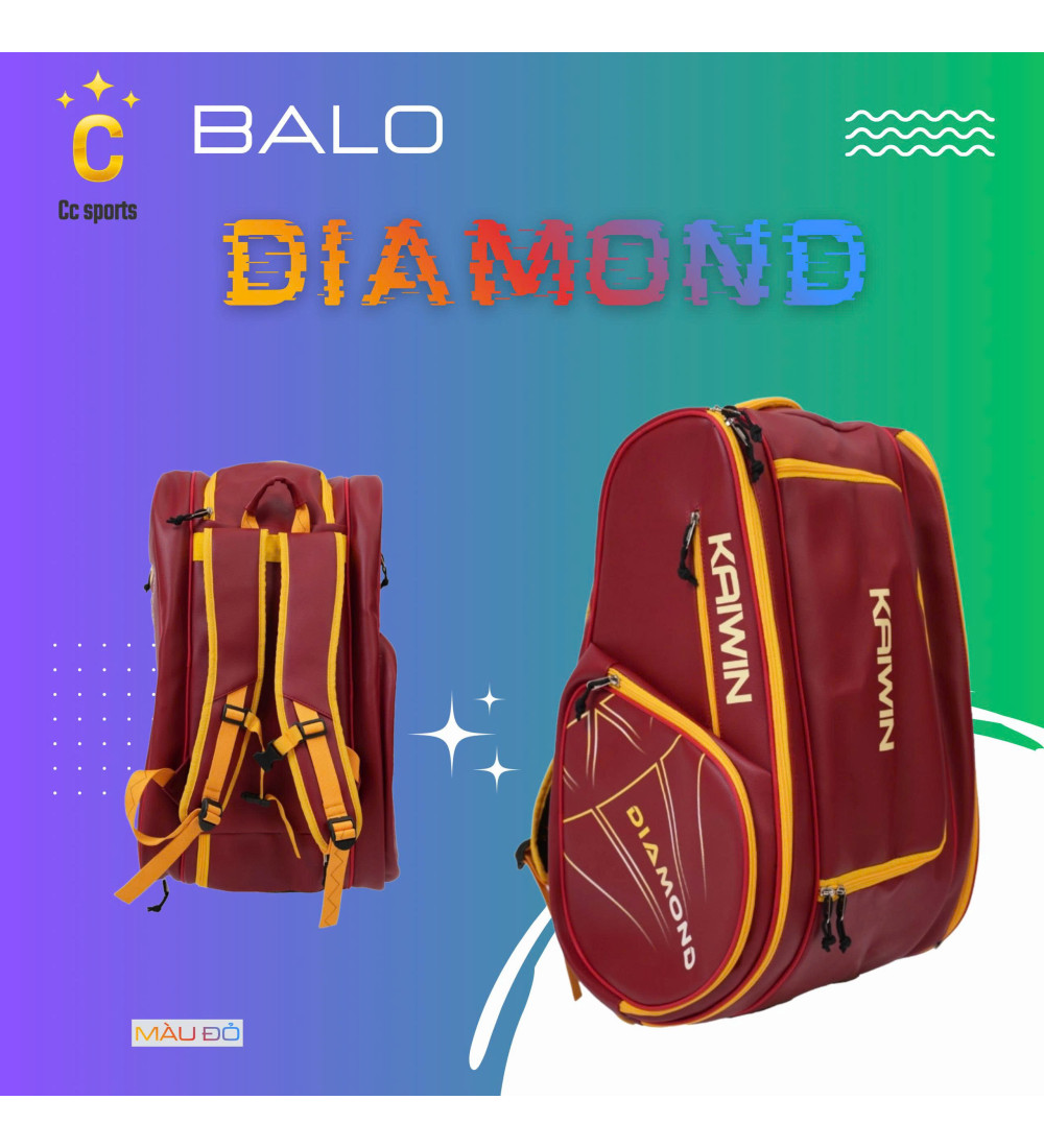 Balo Pickelball Kaiwin Diamond