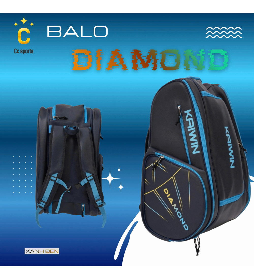 Balo Pickelball Kaiwin Diamond
