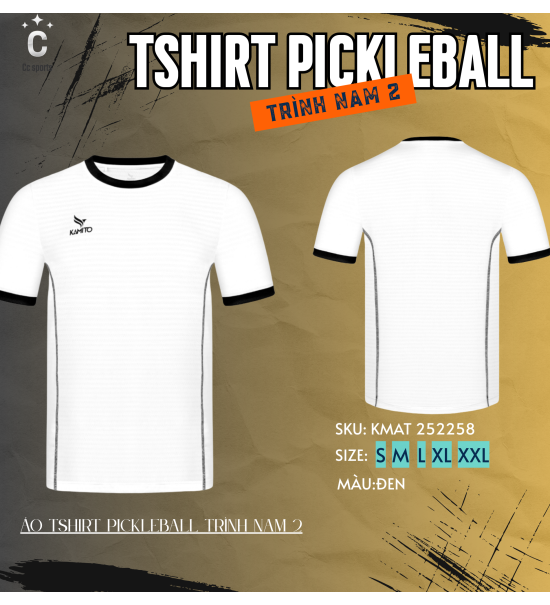 Áo Tshirt Pickleball Trình Nam 2