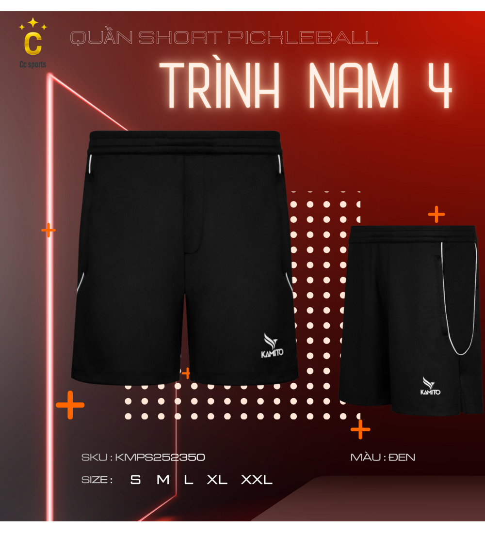 Quần Short Pickleball Trình Nam 4