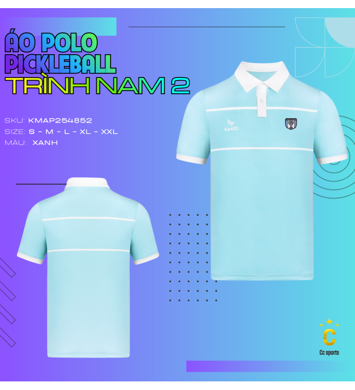 Áo Polo Pickleball Trình Nam 2