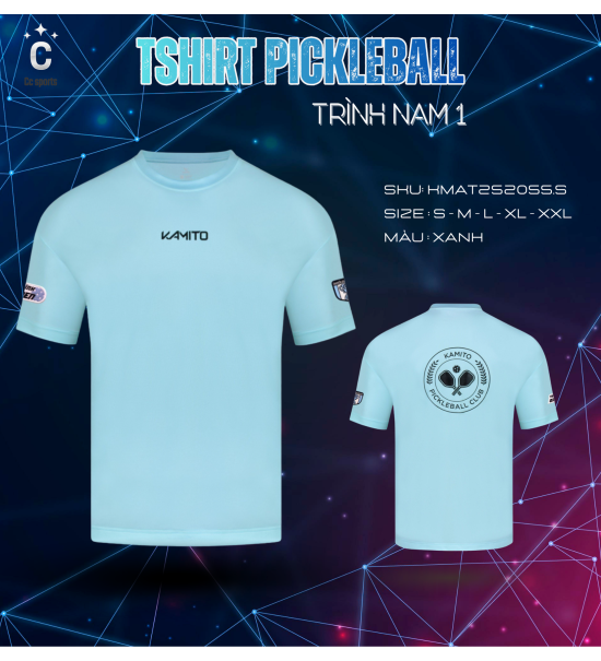 Áo Tshirt Pickleball Trình Nam 1
