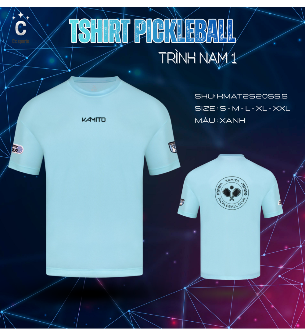 Áo Tshirt Pickleball Trình Nam 1