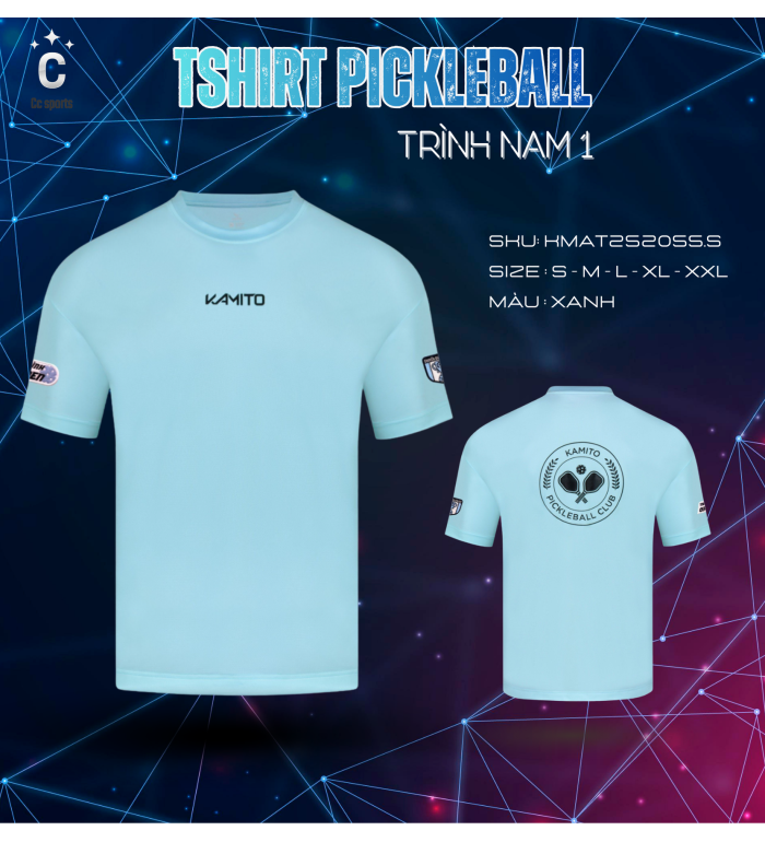 Áo Tshirt Pickleball Trình Nam 1