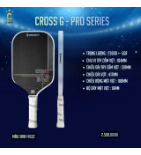 Vợt Pickleball Gamicy Cross G-Pro Series  16mm