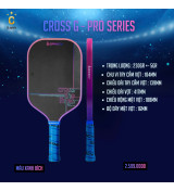 Vợt Pickleball Gamicy Cross G-Pro Series  16mm