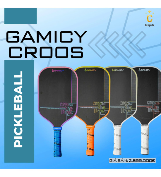 Vợt Pickleball Gamicy Cross G-Pro Series  16mm