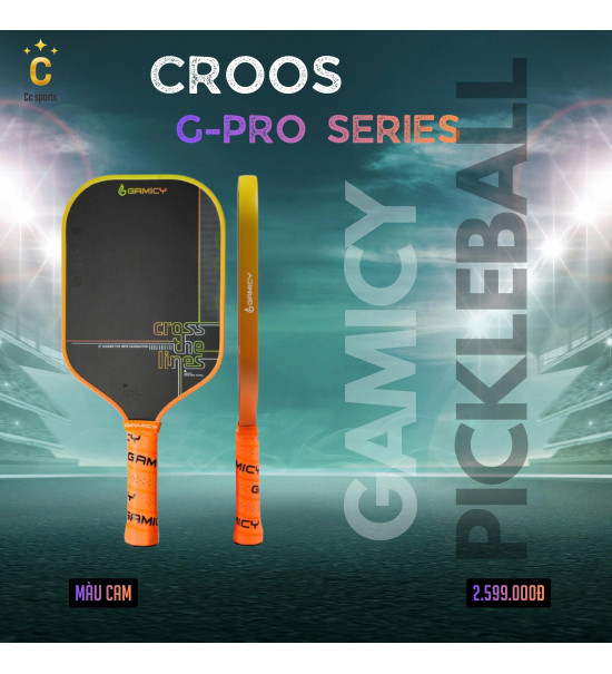 Vợt Pickleball Gamicy Cross G-Pro Series  16mm