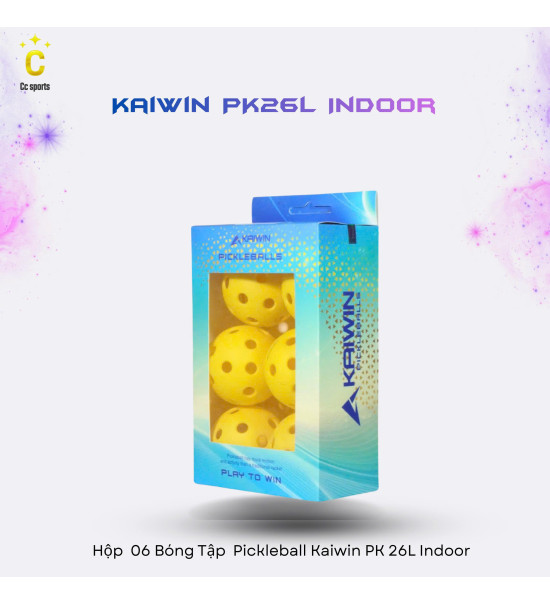 Bóng Pickleball Kaiwin PK26L Indoor